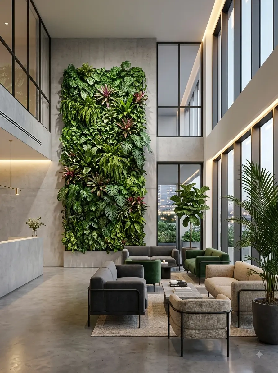 Modern parking and amenity design at Amour luxury residential project